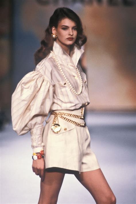 chanel 80s runway